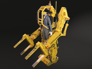 Alien Nostromo Power Loader Modelo 3D