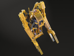 Alien Nostromo Power Loader Modelo 3D