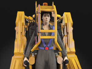 Alien Nostromo Power Loader Modelo 3D