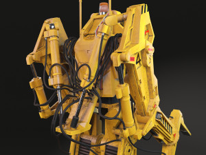 Alien Nostromo Power Loader Modelo 3D