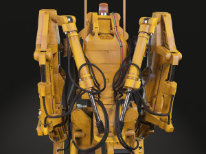 Alien Nostromo Power Loader Modelo 3D