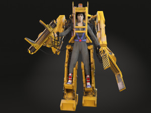 Alien Nostromo Power Loader Modelo 3D