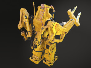 Alien Nostromo Power Loader Modelo 3D