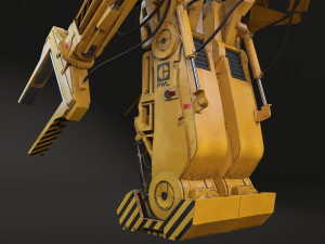 Alien Nostromo Power Loader Modelo 3D