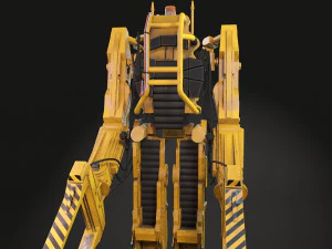 Caricatore di potenza Alien Nostromo Modello 3D