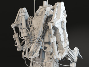 Alien Nostromo Power Loader Modelo 3D