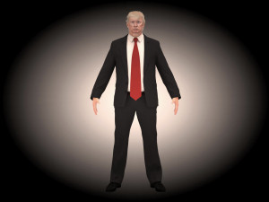 Donald Trump 3D Model