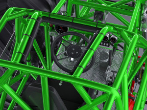 Grave Digger Monster Truck 3D 模型