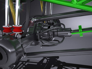 Grave Digger Monster Truck 3D 模型