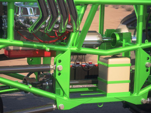 Grave Digger Monster Truck Desert Model 3D