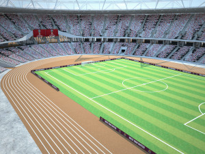 Olympic Stadium London Modelo 3D