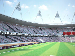 Olympic Stadium London 3D Model