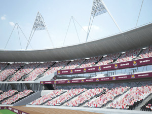 Olympic Stadium London Modelo 3D