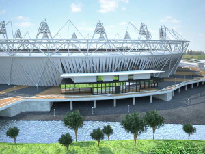 Olympic Stadium London 3D Model