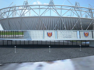Olympic Stadium London 3D Model