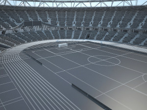 Olympic Stadium London Modelo 3D