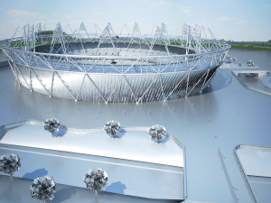 Olympic Stadium London Modelo 3D
