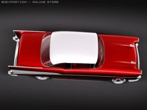 Chevrolet Belair 1957 Custom Lowrider 3D Model