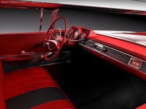Chevrolet Belair 1957 Custom Lowrider 3D 모델