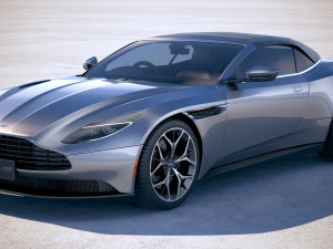 aston martin db11 volante 2019 3D Model