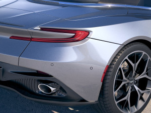 Aston Martin DB11 Volante 2019 3D Модель