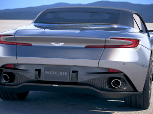 Aston Martin DB11 Volante 2019 3D Модель
