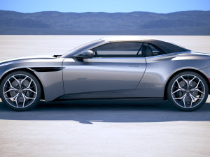 Aston Martin DB11 Volante 2019 3D Модель