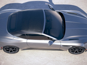 Aston Martin DB11 Volante 2019 3D Модель