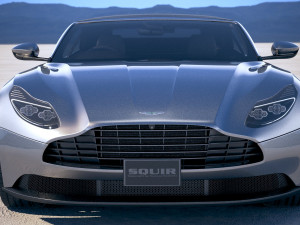 Aston Martin DB11 Volante 2019 3D Модель