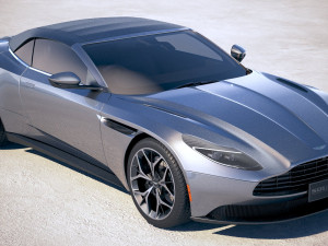 Aston Martin DB11 Volante 2019 3D Модель