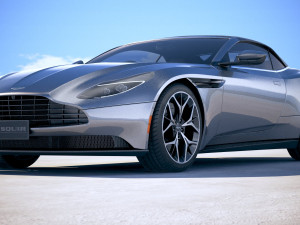 Aston Martin DB11 Volante 2019 3D Модель