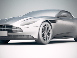 Aston Martin DB11 Volante 2019 3D Модель
