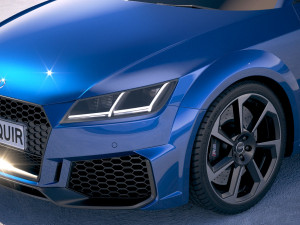 Audi TT RS Coupe 2020 Modelo 3D