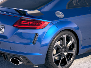 Audi TT RS Coupe 2020 Modelo 3D