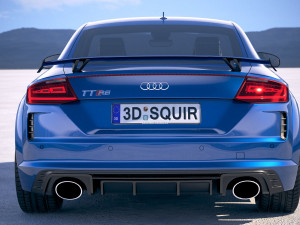 Audi TT RS Coupe 2020 Modelo 3D