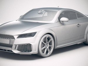 Audi TT RS Coupe 2020 Modelo 3D