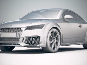 Audi TT RS Coupe 2020 Modelo 3D