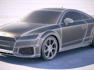 Audi TT RS Coupe 2020 Modelo 3D