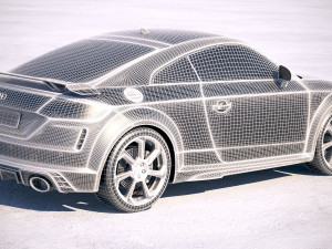 Audi TT RS Coupe 2020 Modelo 3D