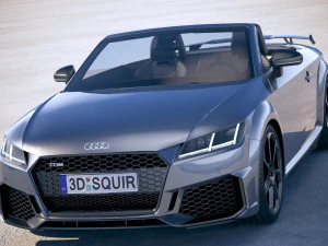 Audi TT RS Roadster 2020 3D Model