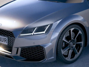Audi TT RS Roadster 2020 3D Model