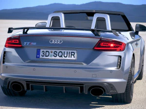 Audi TT RS Roadster 2020 3D Model