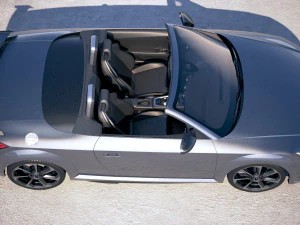 Audi TT RS Roadster 2020 3D Model