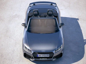 Audi TT RS Roadster 2020 3D Model