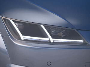Audi TT RS Roadster 2020 3D मॉडल