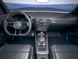 Audi TT RS Roadster 2020 3D Model