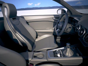 Audi TT RS Roadster 2020 3D Model