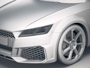 Audi TT RS Roadster 2020 3D मॉडल