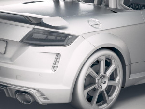 Audi TT RS Roadster 2020 3D मॉडल