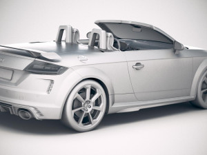 Audi TT RS Roadster 2020 3D मॉडल
